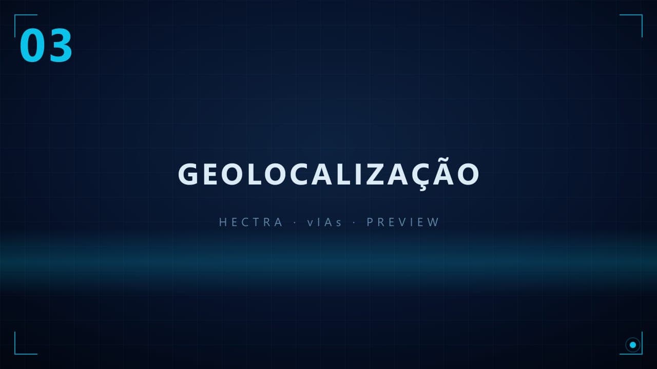 Defeitos geolocalizados no mapa da cidade